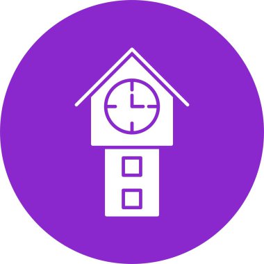 Kule İzleme Kabartma Çemberi Simgesi