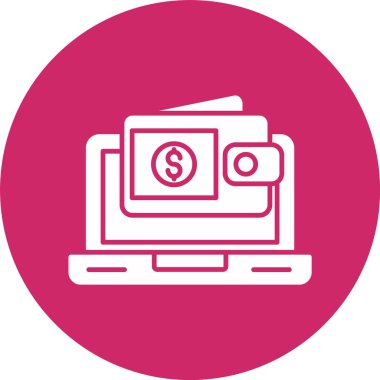 Cüzdan Kabartma Çemberi Simgesi