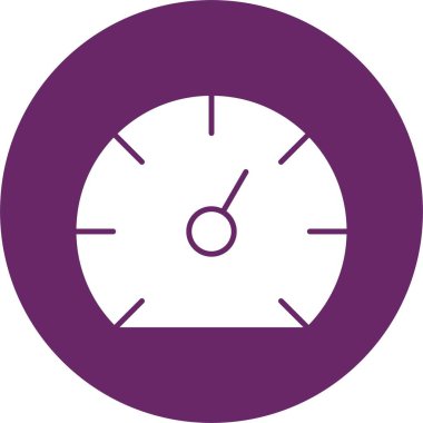 Hız göstergesi Kabartma Çemberi Simgesi