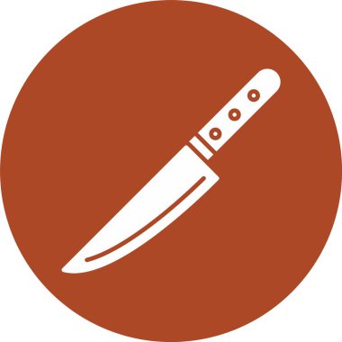 Bıçak Kabartma Çemberi Simgesi