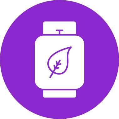 Biyolojik gaz Kabartma Çemberi Simgesi