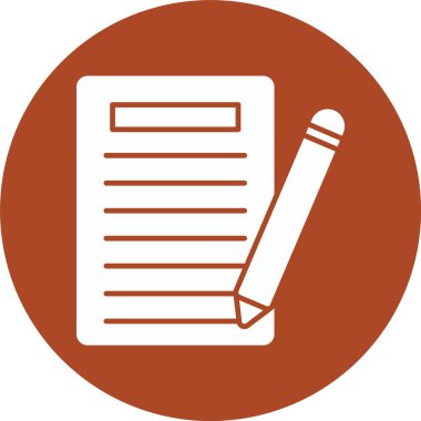 Yazar Kabartma Çemberi Simgesi