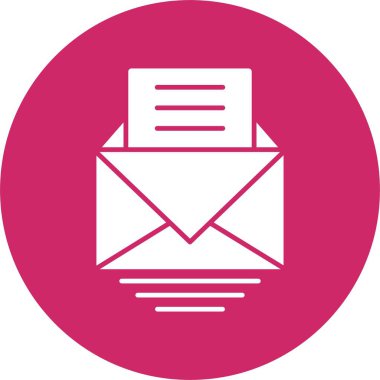 Harf Kabartma Çemberi Simgesi