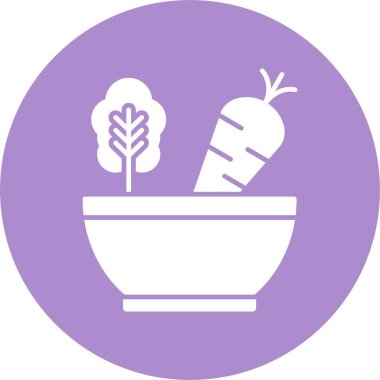 Salata Kabartma Çemberi Simgesi