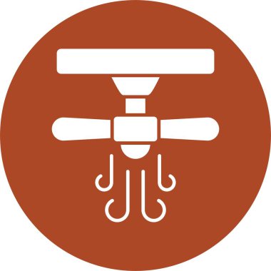 Tavan Pervanesi Kabartma Çemberi Simgesi