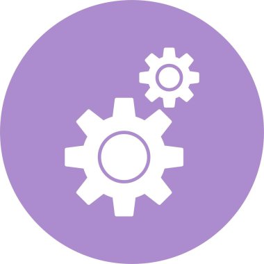 Vites Kabartma Çemberi Simgesi