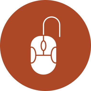 Fare Kabartma Çemberi Simgesi