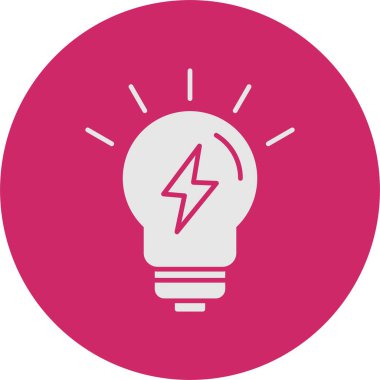 Ampul Kabartma Çemberi Simgesi