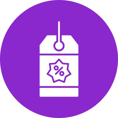 Kupon Kabartma Çemberi Simgesi