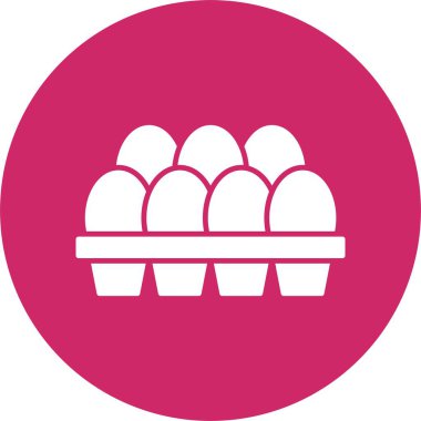 Yumurta Tablası Kabartma Çemberi Simgesi