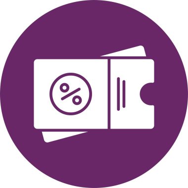 Faturacı Kabartma Çemberi Simgesi