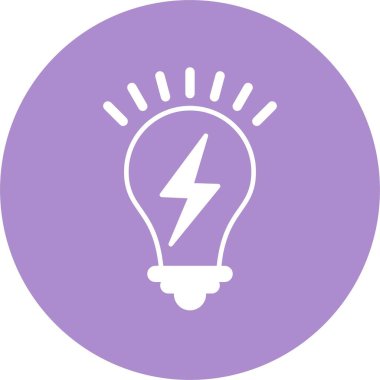 Ampul Kabartma Çemberi Simgesi