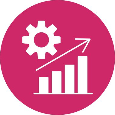 Büyüme Kabartma Çemberi Simgesi