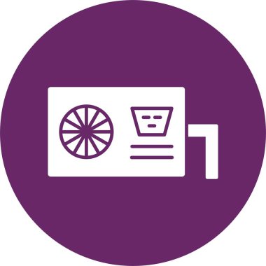 AC Tedarik Kabartma Çemberi Simgesi