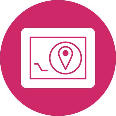 Navigator Aygıtı Kabartma Çemberi Simgesi