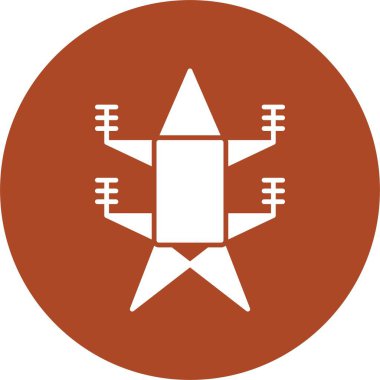 Elektrik Kabartma Çemberi Simgesi