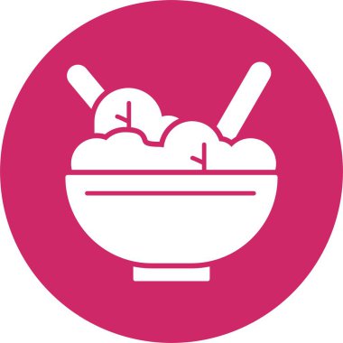 Salata Kasesi Kabartma Çemberi Simgesi