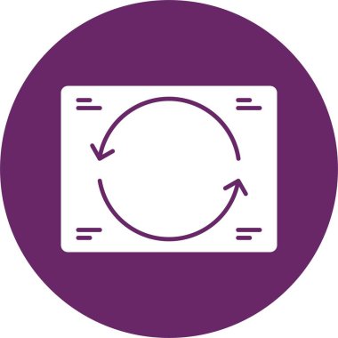 Kabartma Çemberi Simgesini Eşzamanla