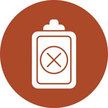 Yanlış Kabartma Çemberi Simgesi