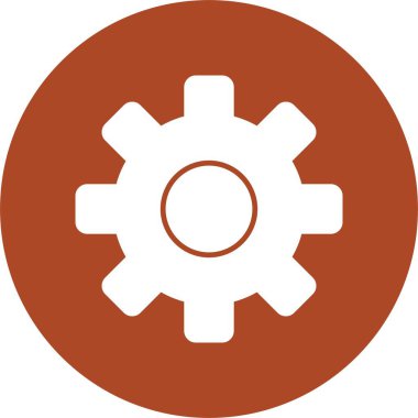 Vites Kabartma Çemberi Simgesi