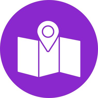 Sitenin Harita Kabartma Çemberi Simgesi