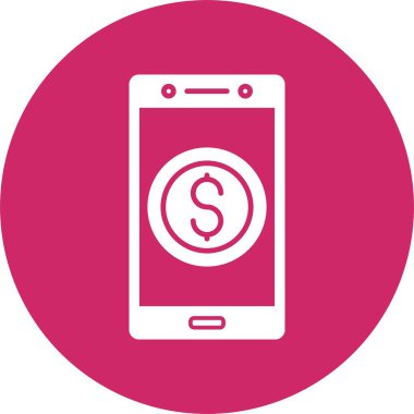 Para Birimi Kabartma Çemberi Simgesi