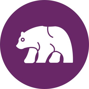 Ayı Kabartma Çemberi Simgesi