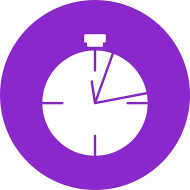 Sınırlı Zaman Kabartma Çemberi Simgesi