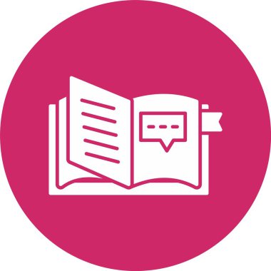 Kitap Kabartma Çemberi Simgesini Aç