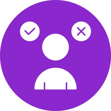 Karar Kabartma Çemberi Simgesi Yapılandırması