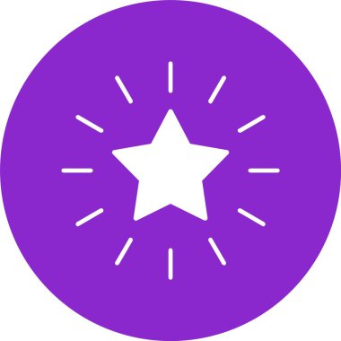 Yıldız Kabartma Çemberi Simgesi