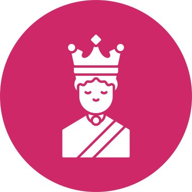 Kraliçe Kabartma Çemberi Simgesi
