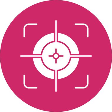 Hedef Kabartma Çemberi Simgesi