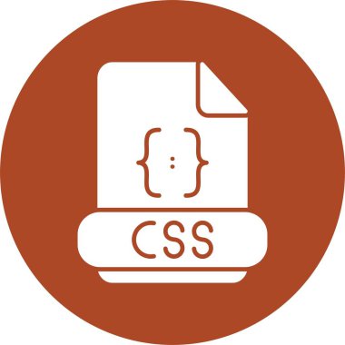 Css Kabartma Çemberi Simgesi