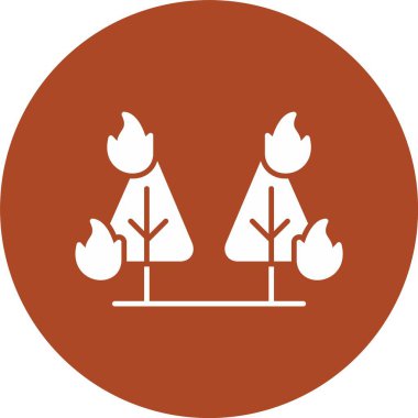 Wildfire Kabartma Çemberi Simgesi