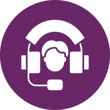 Merkezi Çağrı Kabartma Çemberi Simgesi