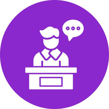 Danışman Kabartma Çemberi Simgesi