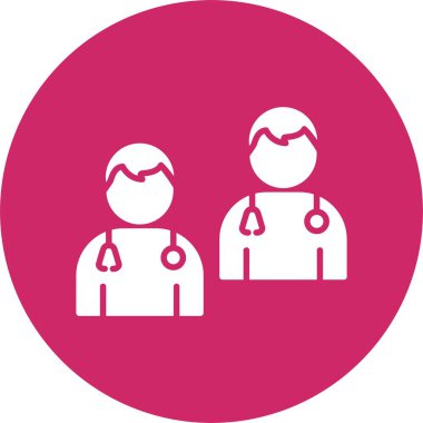 Doktorlar Kabartma Çemberi Simgesi