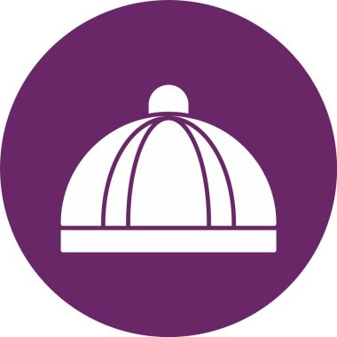 Kış başlığı Kabartma Çemberi Simgesi