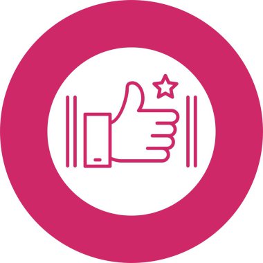 Kabartma Çemberi Simgesi gibi