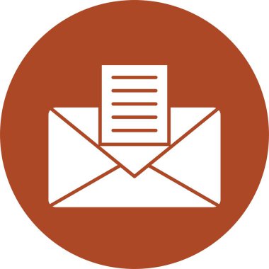 Harfler Kabartma Çemberi Simgesi