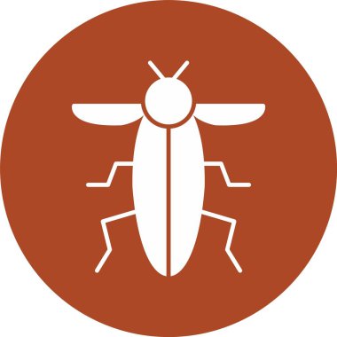 Böcek Kabartma Çemberi Simgesi