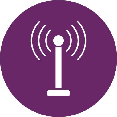 Anten Kabartma Çemberi Simgesi