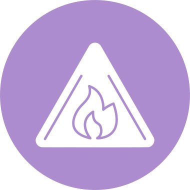 Tehlike Kabartma Çemberi Simgesi