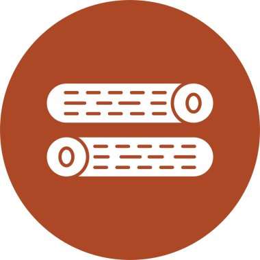 Ahşap Günlük Kabartma Çemberi Simgesi