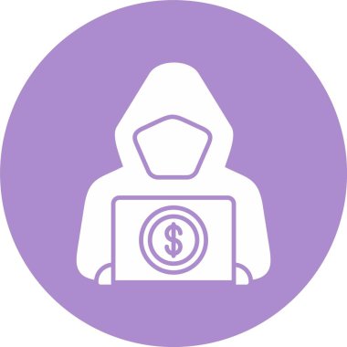 Para Aklama Kabartma Çemberi Simgesi