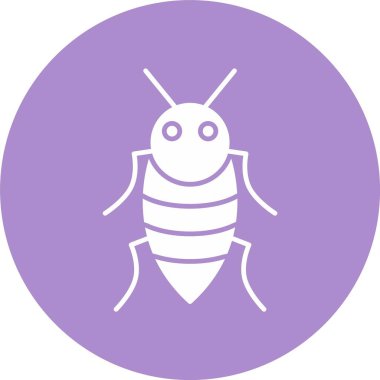 Böcek Kabartma Çemberi Simgesi