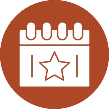 Planlayıcı Kabartma Çemberi Simgesi