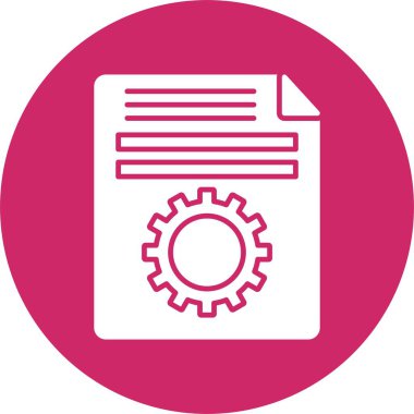 Ayarlar Glyph Çember Simgesi