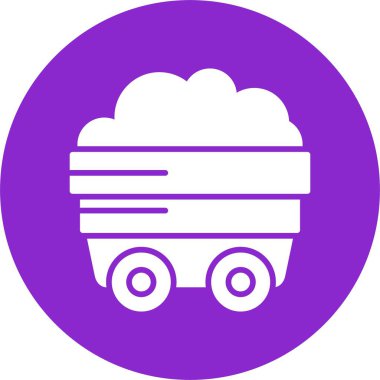 Kömür Kabartma Çemberi Simgesi